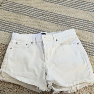 White Denim Women's Shorts